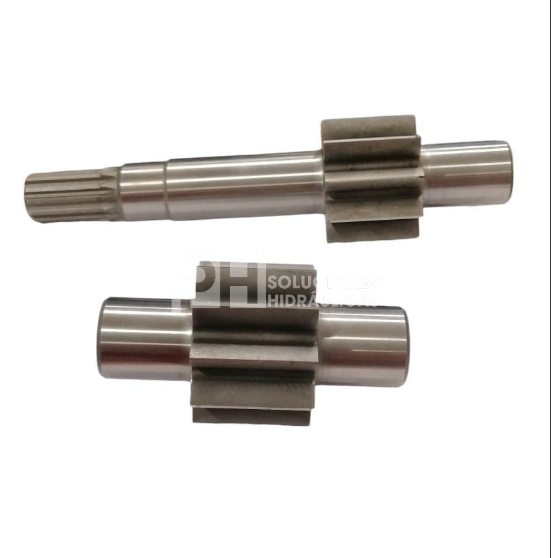 Juego de engrane y flecha, para bomba/motor Parker P20/P30 7/8, 13 dientes