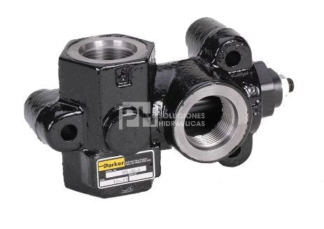 Valvula de Alivio marca Parker (GRESSEN) 60 gpm, SAE 16, 5000 PSI MAX (Calibracion a 3000pis)