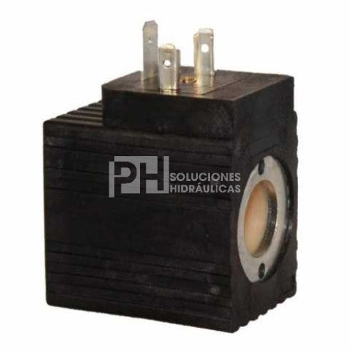 Bobina Marca Parker, D.I. 1/2", conector DIN, potencia de 14W
