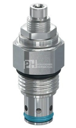 Válvula de Alivio marca Parker operada por piloto, 200-3000 PSI MAX