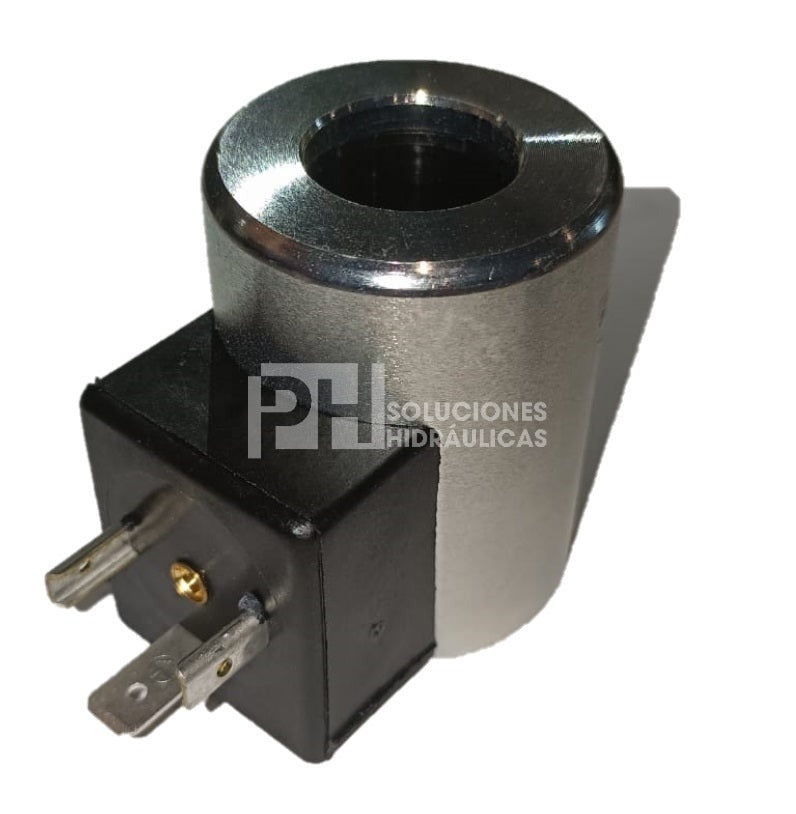 Bobina para valvula hidraulica marca Sun Hydraulics, D.I. 3/4 pulg., conector DIN, 22 W