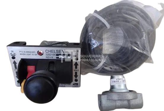 Kit de Consola para accionamiento Neumático PTO/Bomba, Marca Chelsea (Parker)