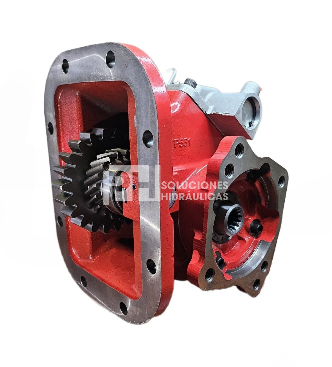 Toma de fuerza Directa Marca PHY de Accionamiento Neumatico, Series 489, XFAHX, montaje de 8 birlos,acoplamiento directo para flecha estriada 7/8"-13 dientes.(XK)