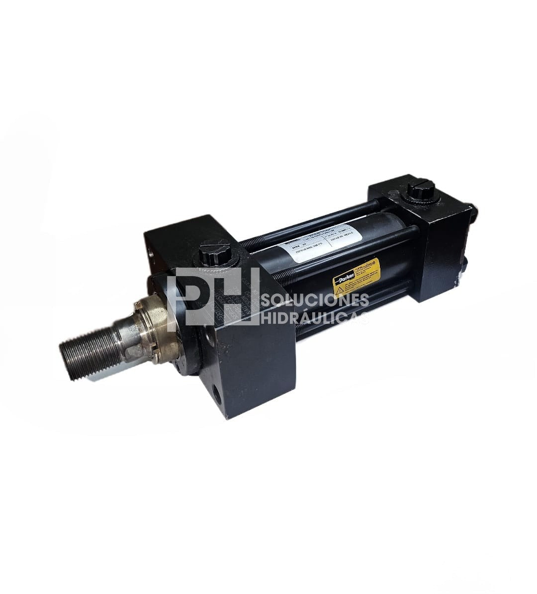 Cilindro hidraulico Marca Parker 2H GEN II, Carrera de 3", montaje rectangular.