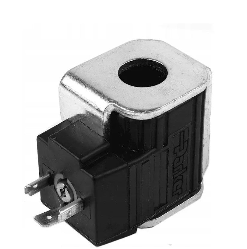 Bobina marca Parker, D.I. 5/8 pulg., conector DIN, potencia 28W