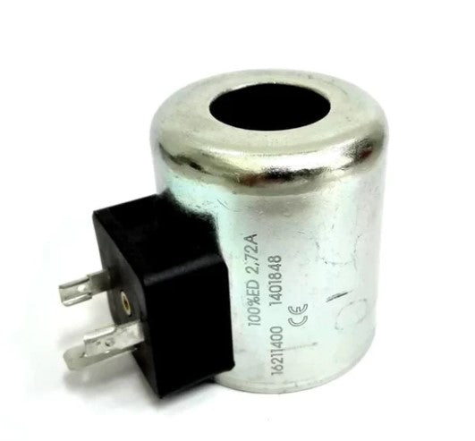 Bobina para válvula hidráulica marca Argo Hytos, CETOP 3, D.I. 0.87 pulg., DIN 43650 A, 60 Hz, para la serie RPE3-06