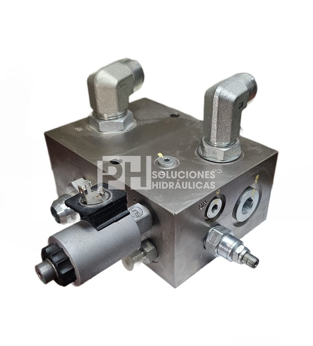 Valvula Sun Hydraulics V65 para martillo hidraulico para retroexcavadora 65gpm max, 12 volts, 3500psi max